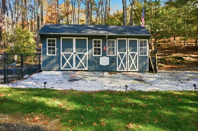 a view of a road with snow on the road