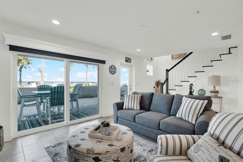 7 Marden Drive Ormond Beach, FL 32176 - Photo 34 of 68 a living room with furniture and a large window