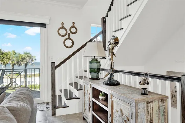 a bathroom with a granite countertop sink mirror and double