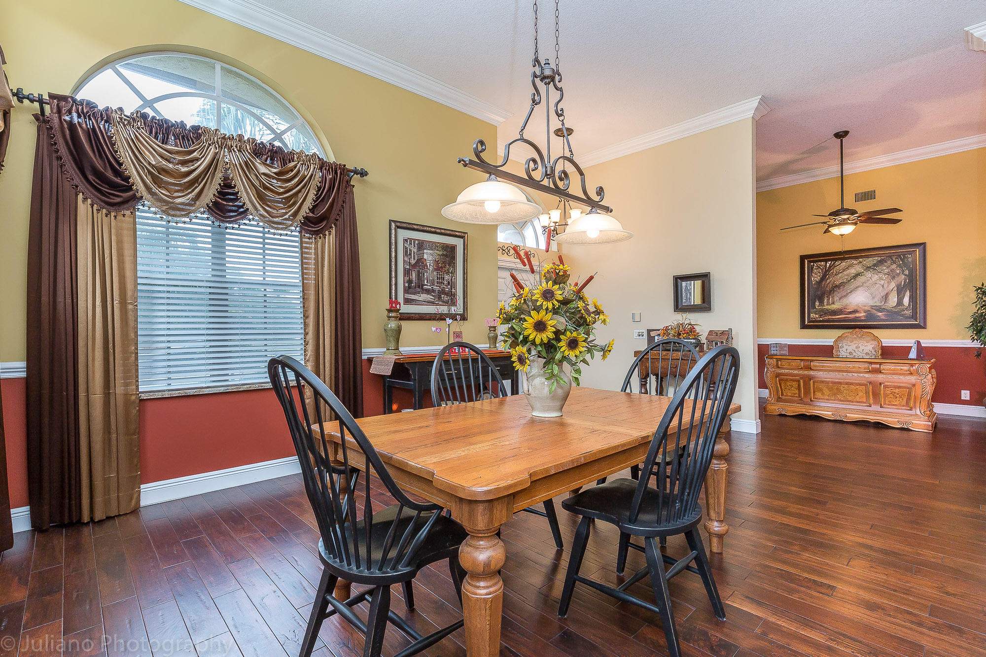 10880 Tea Olive Lane Boca Raton, FL 33498 - Photo 18 of 56 a view of a dining room with furniture window and wooden floor