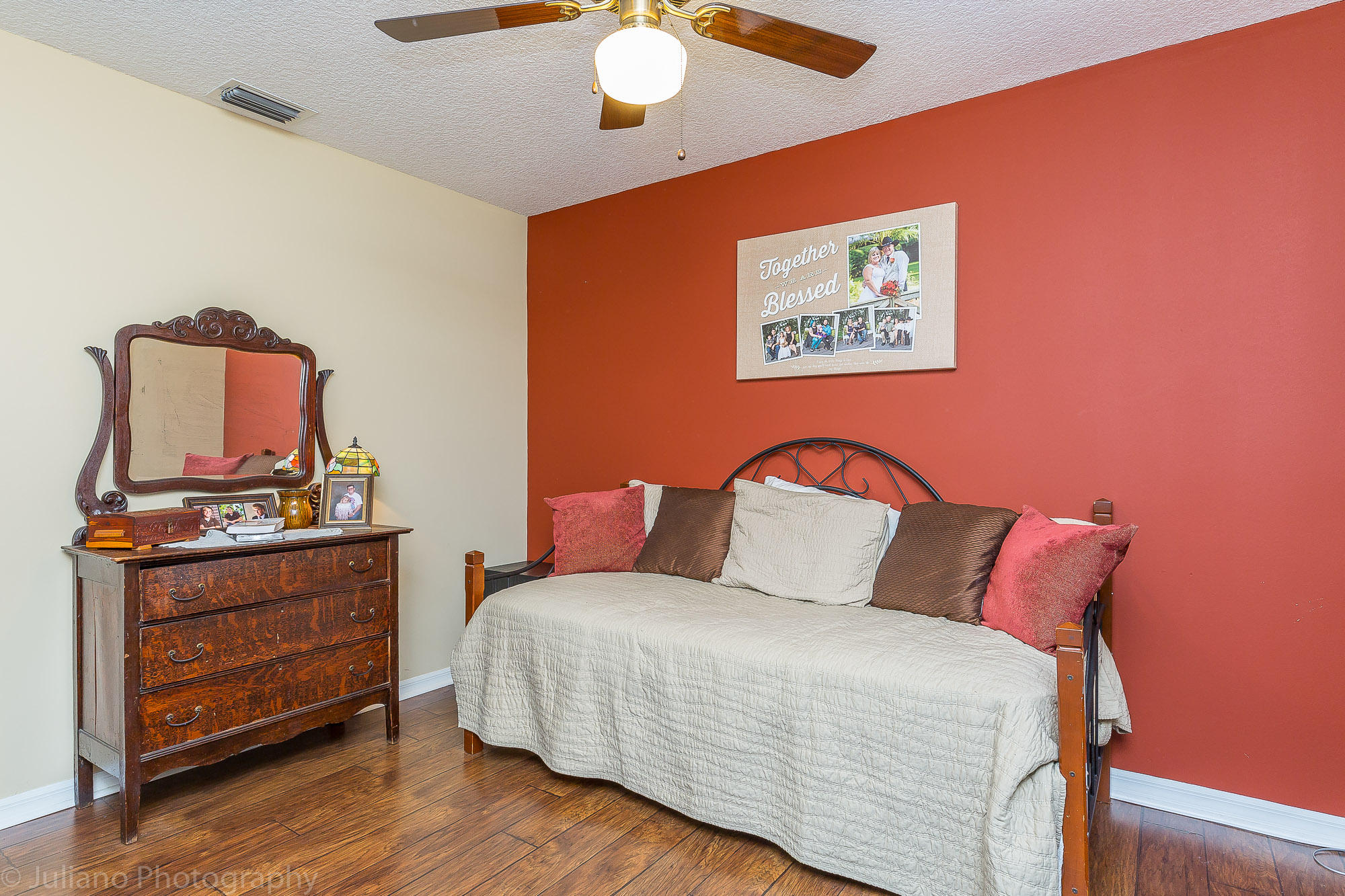 10880 Tea Olive Lane Boca Raton, FL 33498 - Photo 22 of 56 a bedroom with a bed and a lamp on dresser