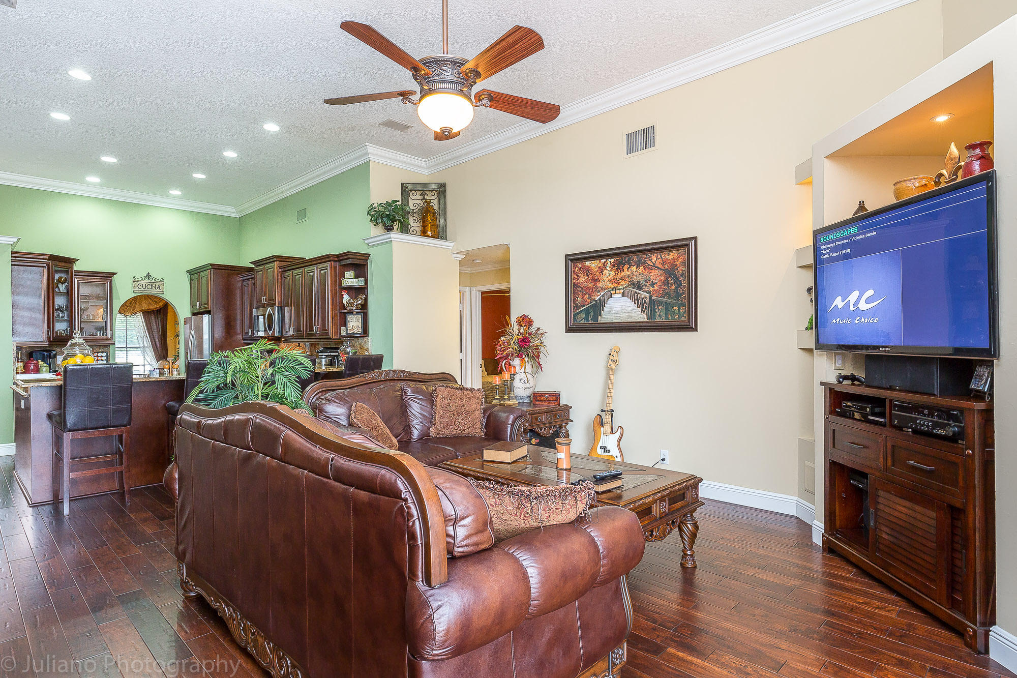10880 Tea Olive Lane Boca Raton, FL 33498 - Photo 7 of 56 a living room with furniture and wooden floor