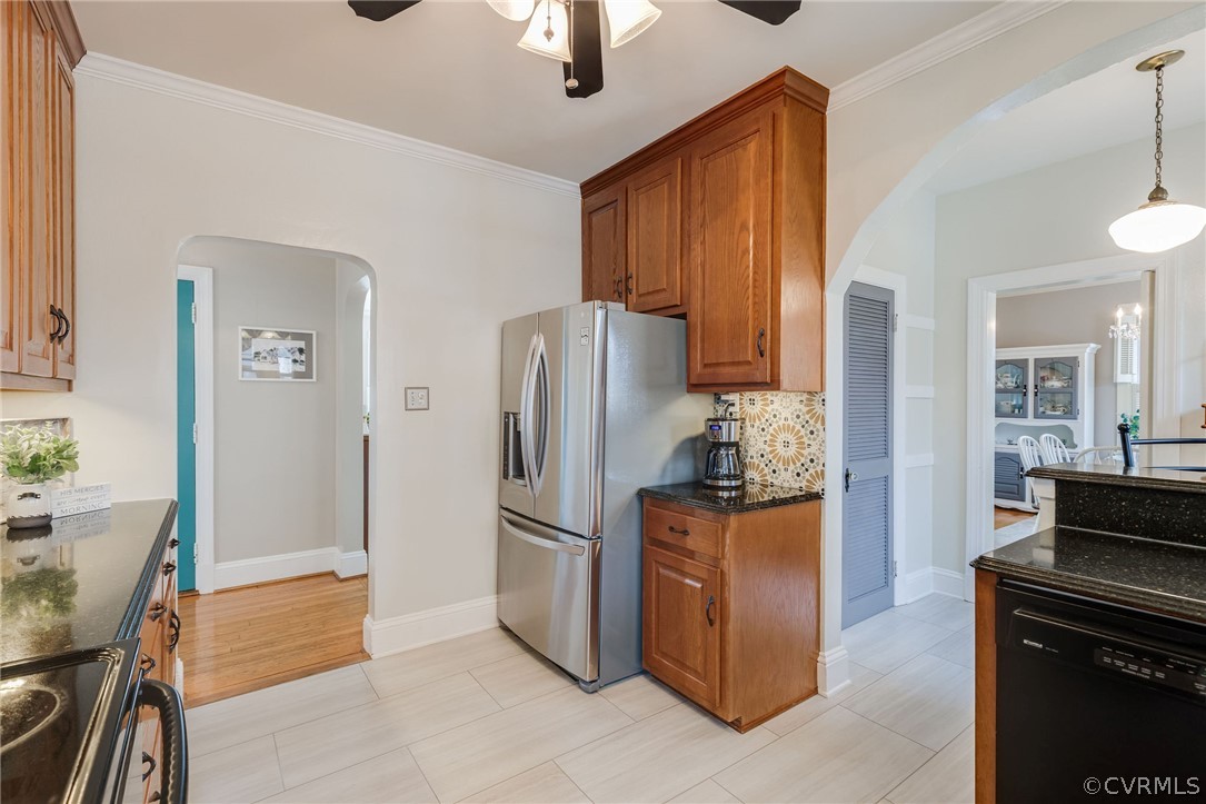 501 Old Hundred Road Midlothian, VA 23113 - Photo 23 of 44 a kitchen with stainless steel appliances granite countertop a refrigerator and a stove