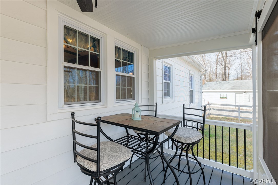 501 Old Hundred Road Midlothian, VA 23113 - Photo 38 of 44 a view of a dining room with furniture window and outside view