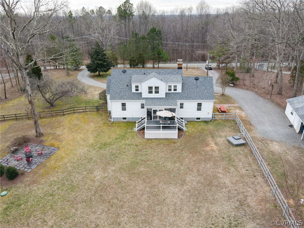 501 Old Hundred Road Midlothian, VA 23113 - Photo 43 of 44 a view of a patio in a backyard