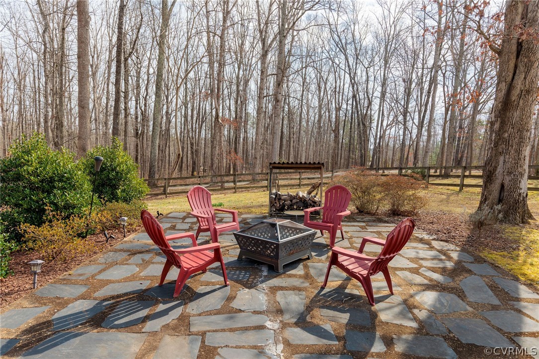 501 Old Hundred Road Midlothian, VA 23113 - Photo 7 of 44 a view of a backyard with chairs