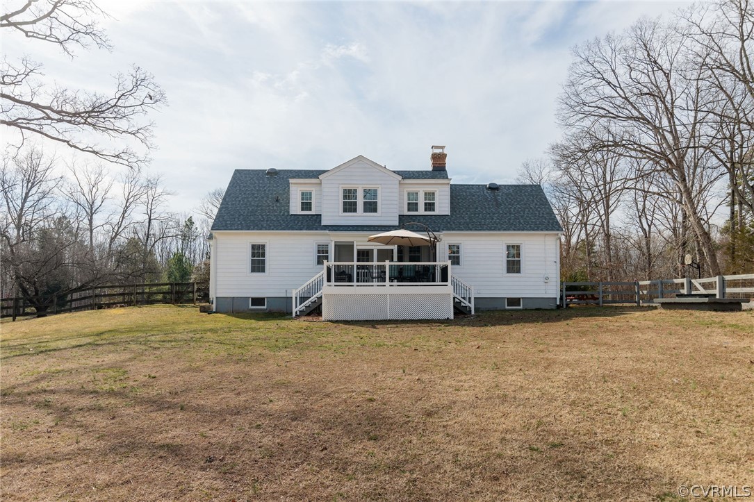 501 Old Hundred Road Midlothian, VA 23113 - Photo 8 of 44 a front view of house with yard and trees in the background