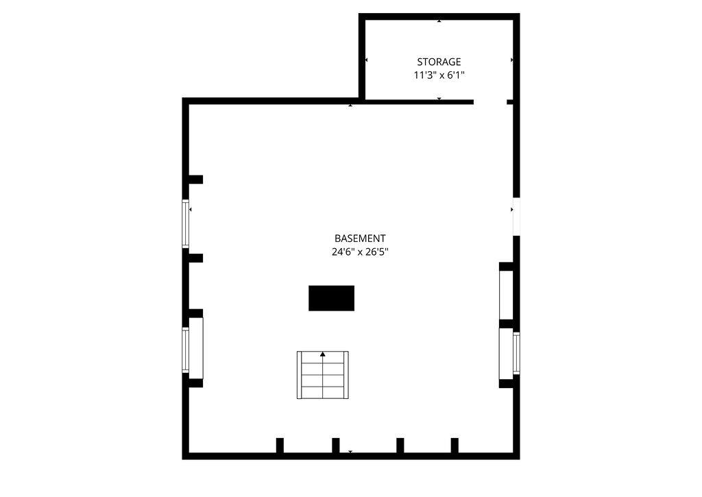 115 Old Hermitage Road Waynesboro, VA 22980 - Photo 60 of 63 a picture of a wall with a white wall and a floor