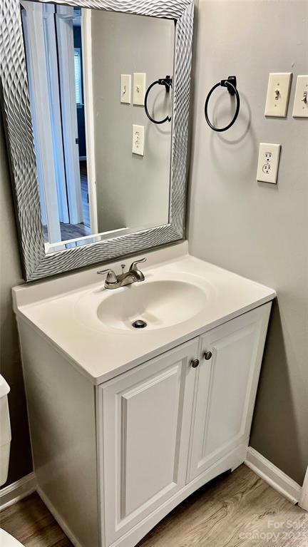 6440 Miller Road Kannapolis, NC 28081 - Photo 11 of 15 a bathroom with a sink and a mirror