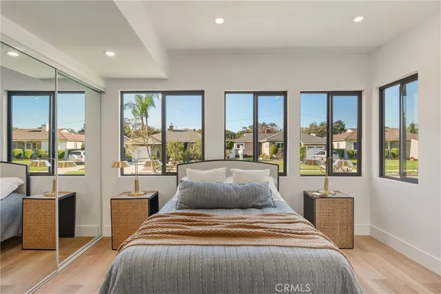 a bathroom with a shower and a toilet