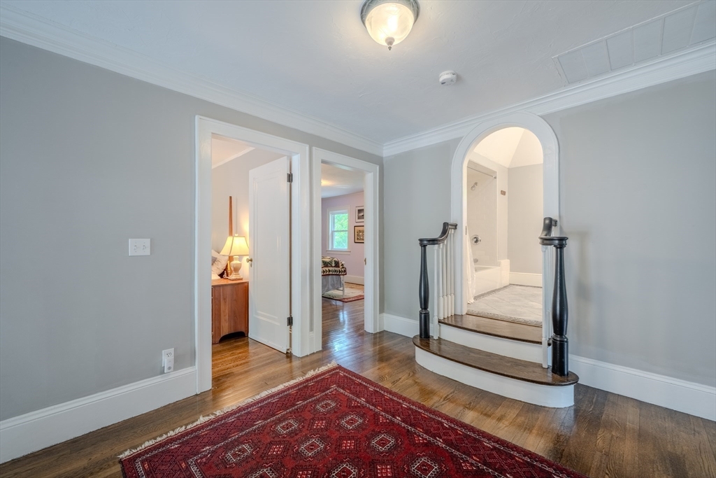 7 Argyle Street Worcester, MA 01609 - Photo 30 of 41 wooden floor in an empty room with a window