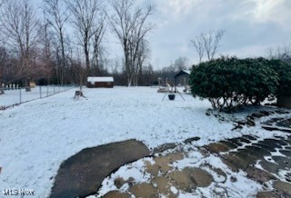 2675 Seifert-Lewis Road Hubbard, OH 44425 - Photo 28 of 38 View of yard covered in snow