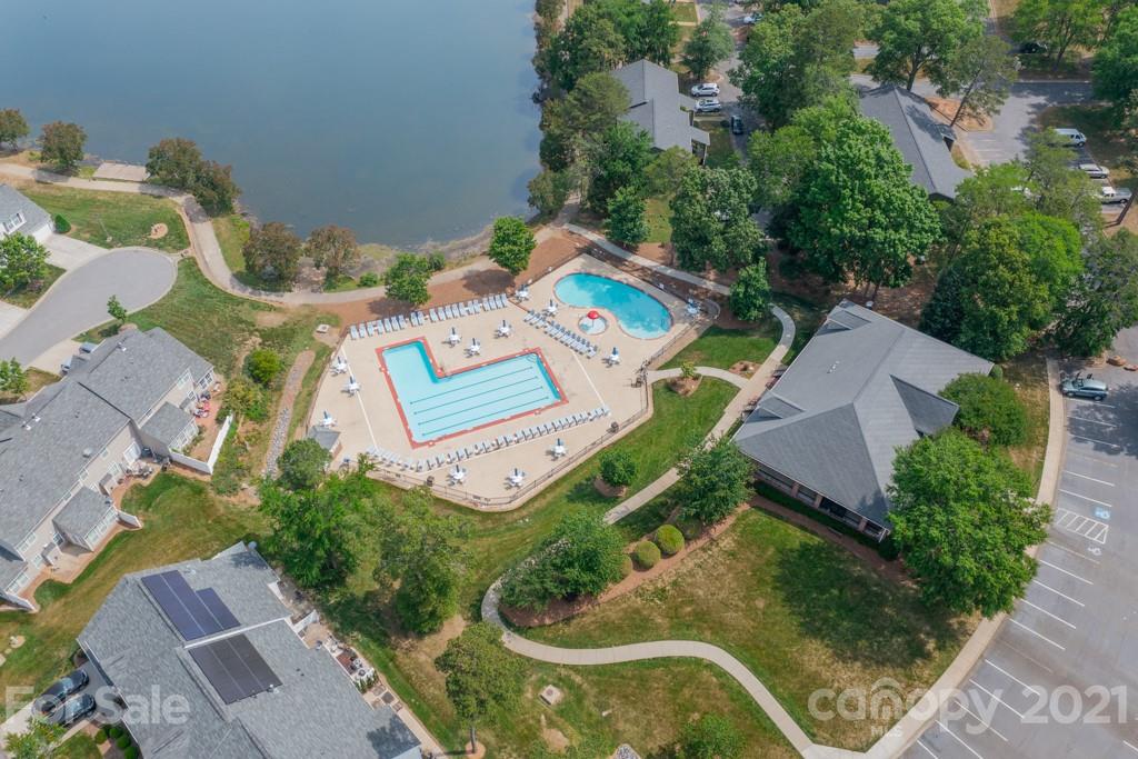 7062 Meyer Road Fort Mill, SC 29715 - Photo 43 of 46 an aerial view of a house with a garden