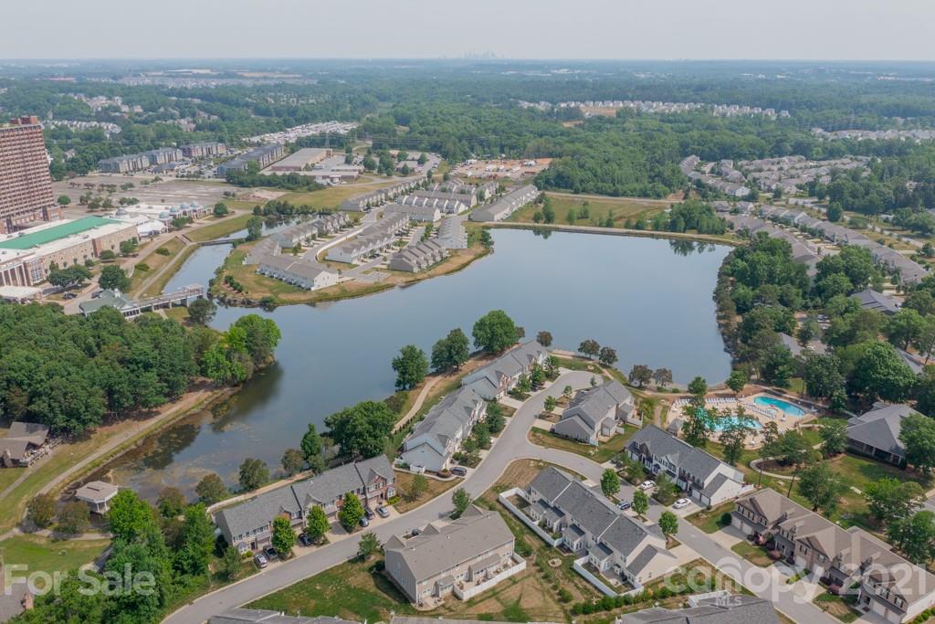 7062 Meyer Road Fort Mill, SC 29715 - Photo 44 of 46 an aerial view of a house with a lake view