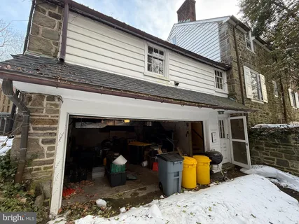 a view of a two door of the house