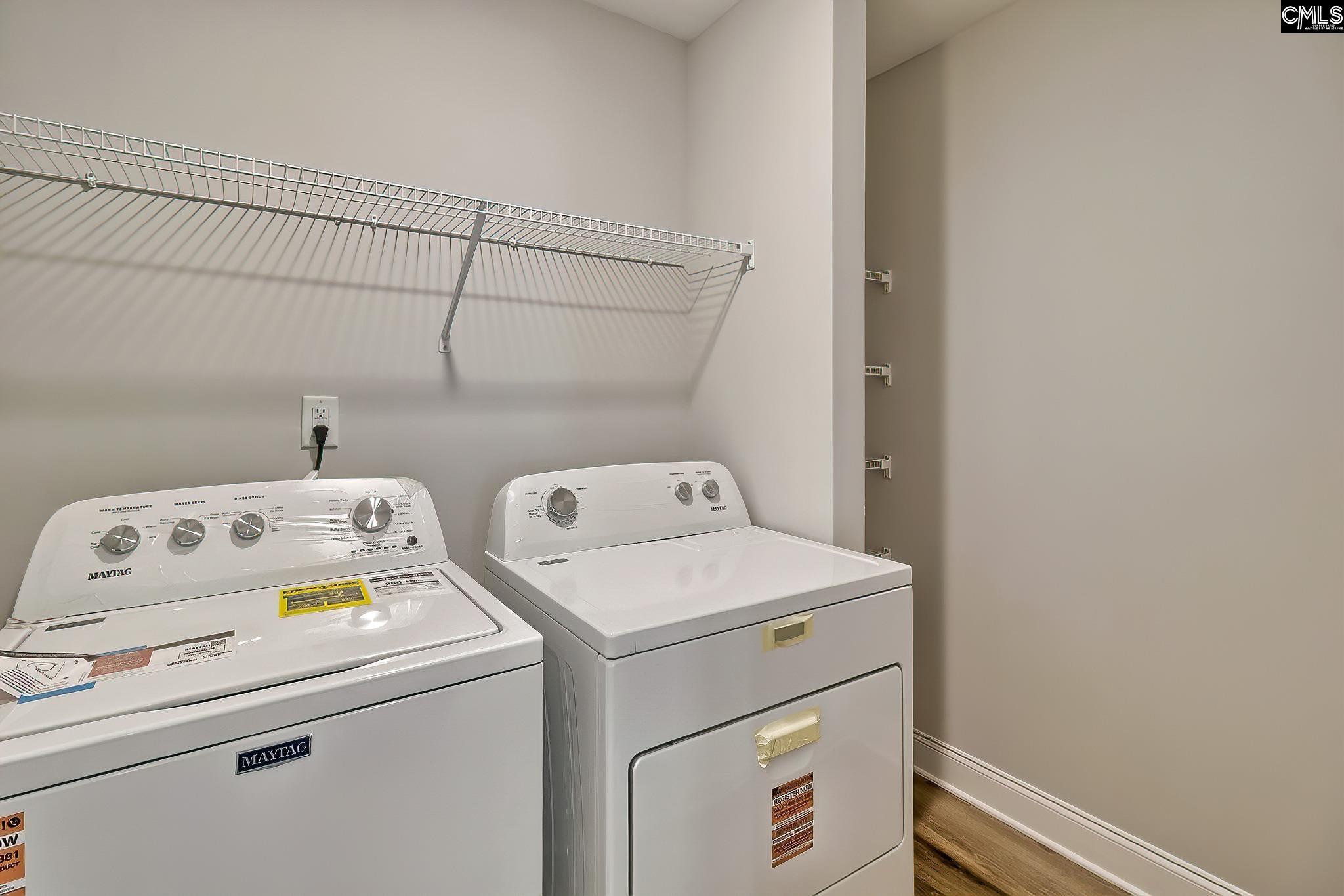 259 Eastover Road Eastover, SC 29044 - Photo 14 of 16 a utility room with dryer and washer