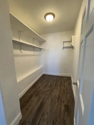 a view of walk in closet