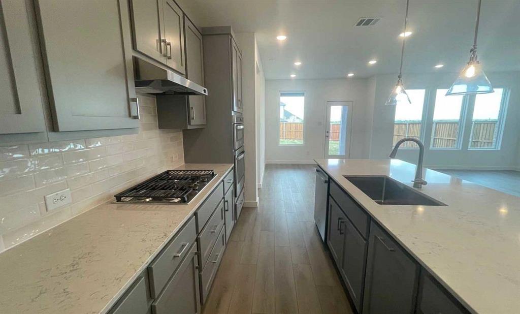 3312 Red Hl Road Celina, TX 75009 - Photo 7 of 19 Kitchen Construction Progress featuring the Milan Collection