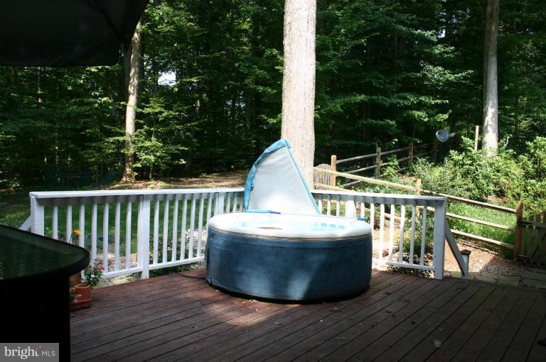 217 Walnut Creek Road Huntingtown, MD 20639 - Photo 16 of 26 Deck - View from