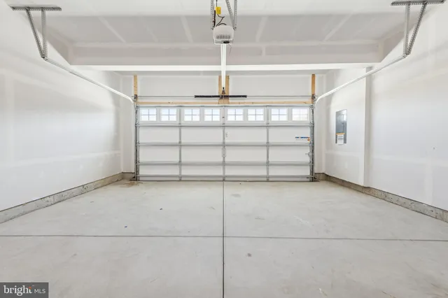 a view of a room with rack and racks on the wall