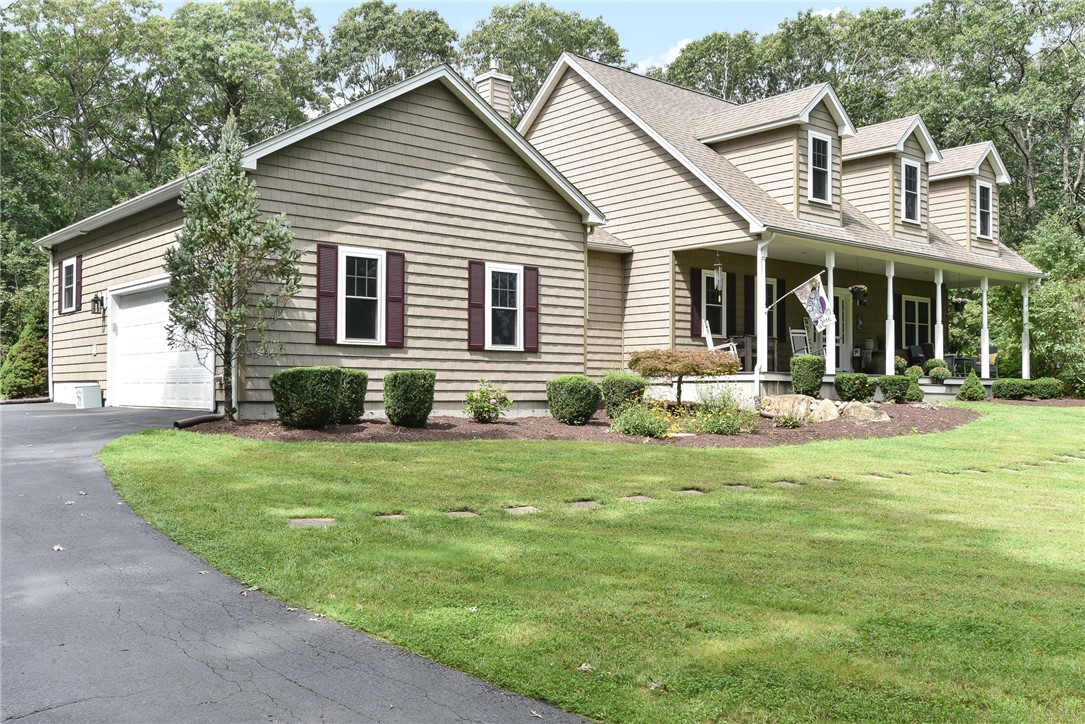 27 Preservation Drive Exeter, RI 02874 - Photo 3 of 41 Front of house and garage