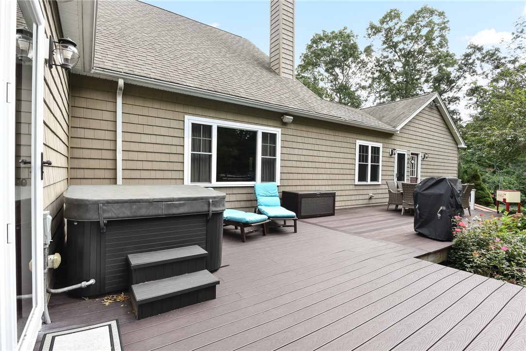 27 Preservation Drive Exeter, RI 02874 - Photo 34 of 41 Back deck
