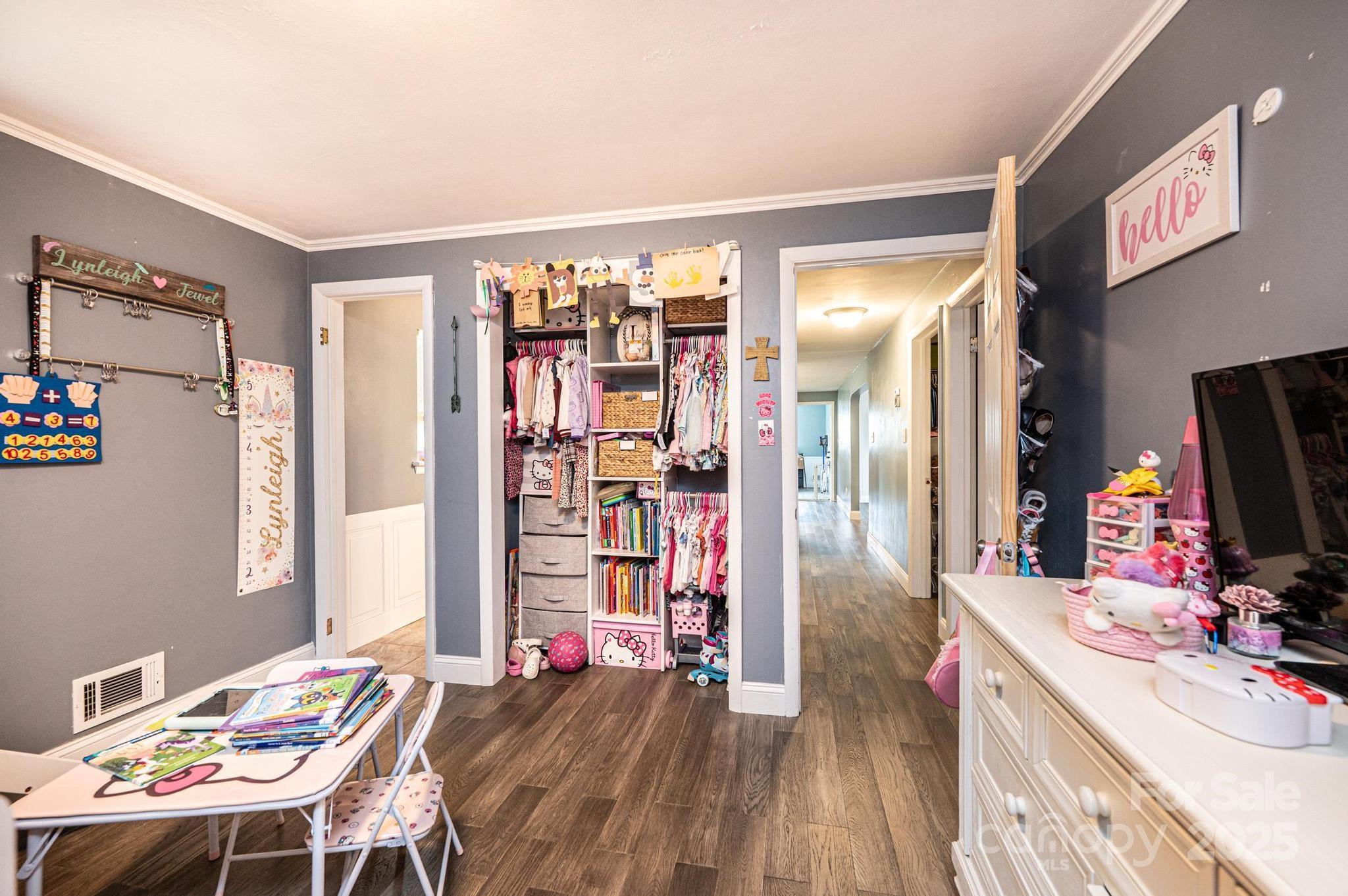 2841 21st Street Northeast Hickory, NC 28601 - Photo 21 of 43 a kitchen view of a dining table wooden floor and a window