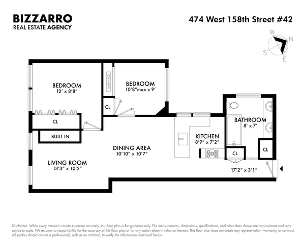$499,000 | 474 West 158th Street, Unit 42 | Washington Heights