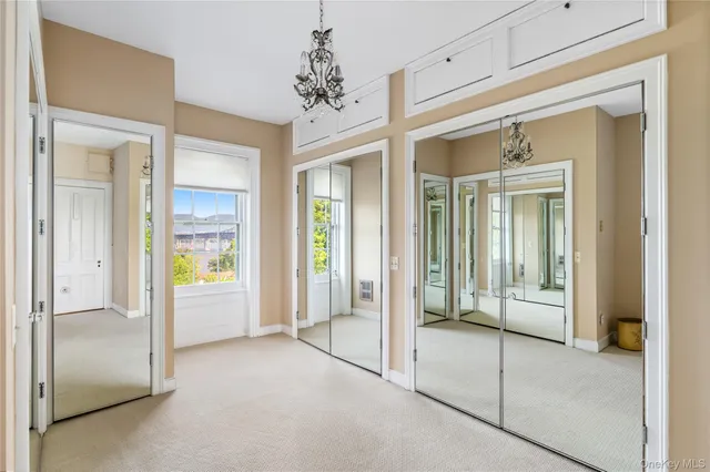 wooden floor and windows in an empty room