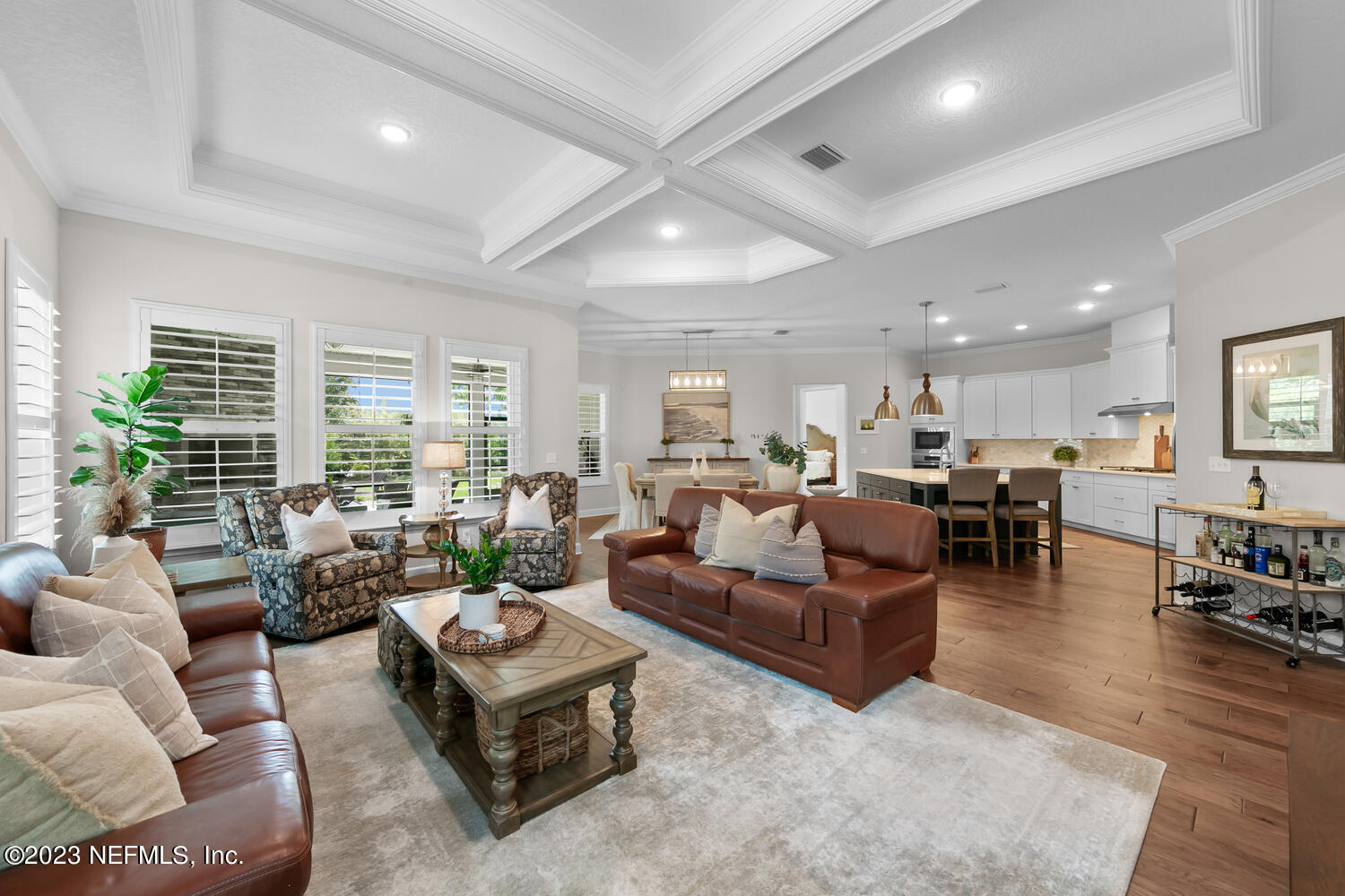 110 Pine Manor Drive Jacksonville, FL 32081 - Photo 18 of 55 a living room with furniture and a large window