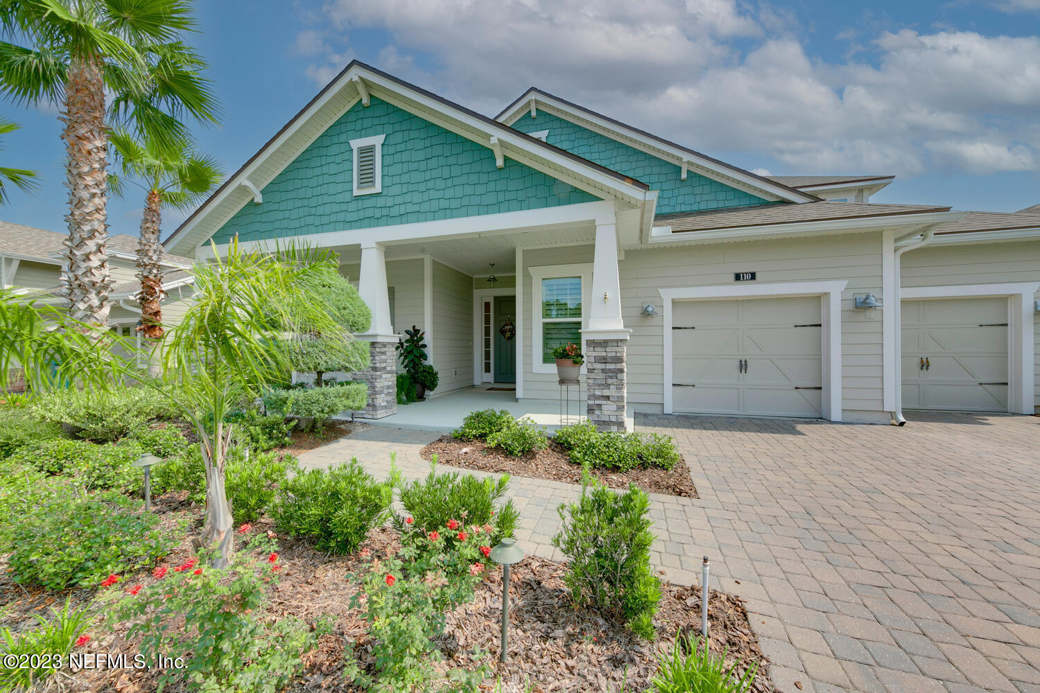110 Pine Manor Drive Jacksonville, FL 32081 - Photo 3 of 55 a front view of a house with garden