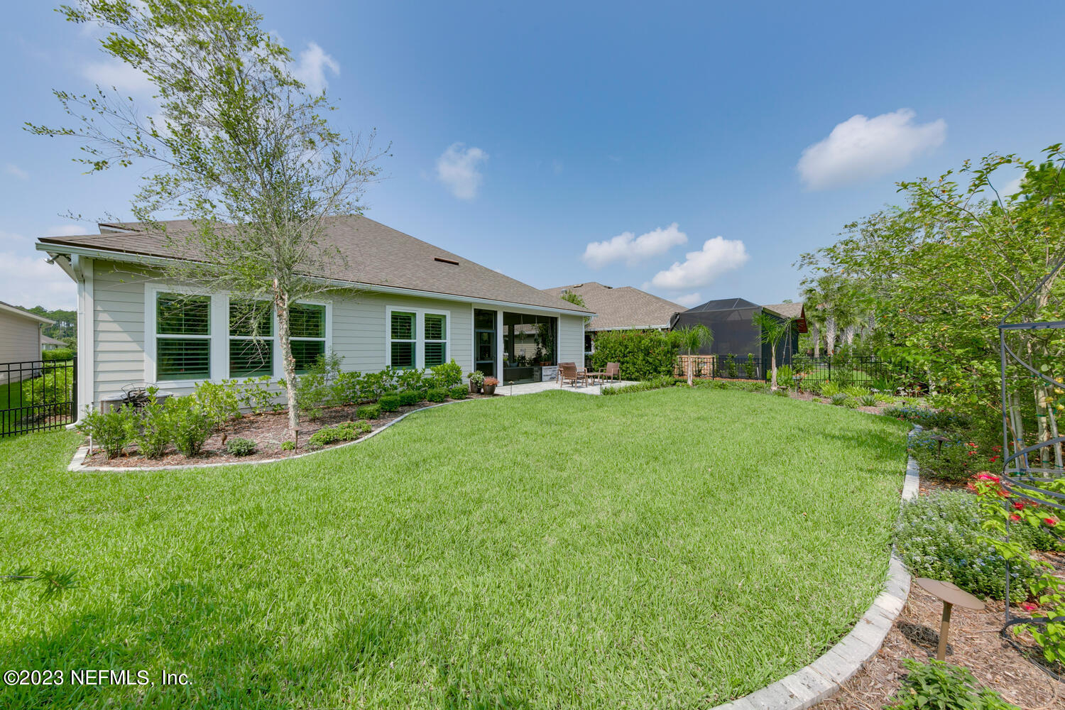 110 Pine Manor Drive Jacksonville, FL 32081 - Photo 35 of 55 a front view of house with yard and green space