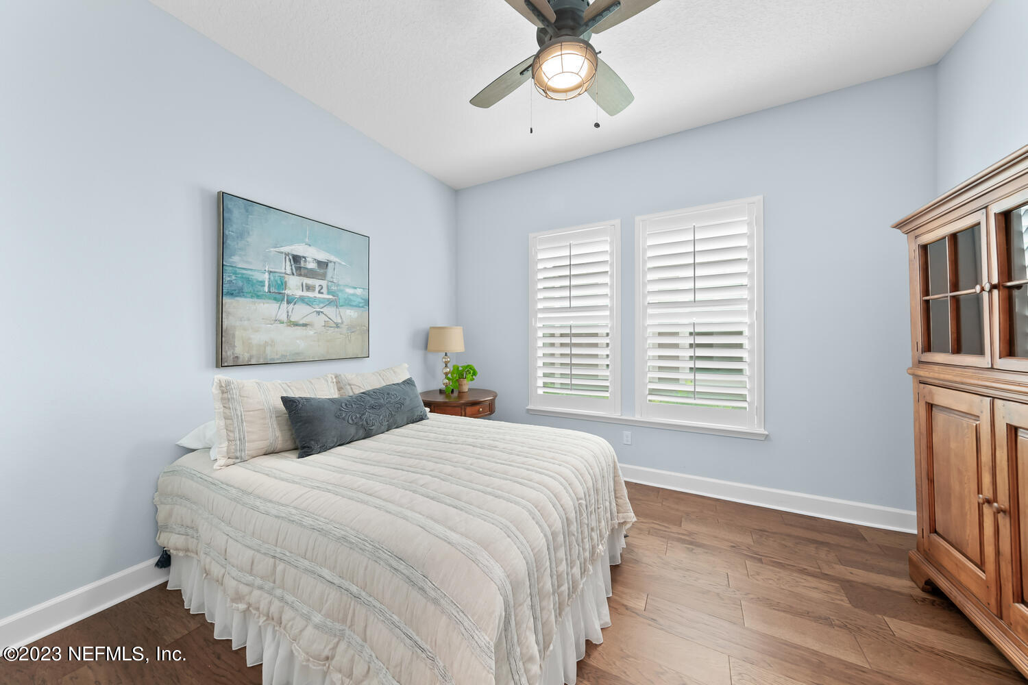 110 Pine Manor Drive Jacksonville, FL 32081 - Photo 40 of 55 a bedroom with a bed and a window