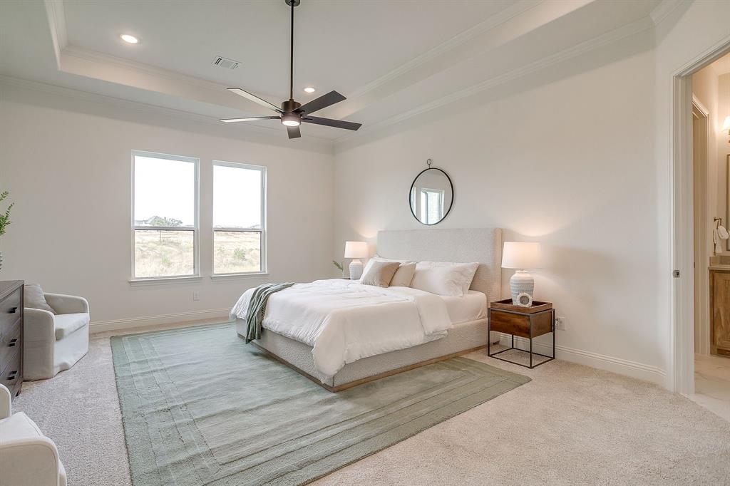 320 Slimp Bluff Azle, TX 76020 - Photo 20 of 37 a bedroom with a bed and window