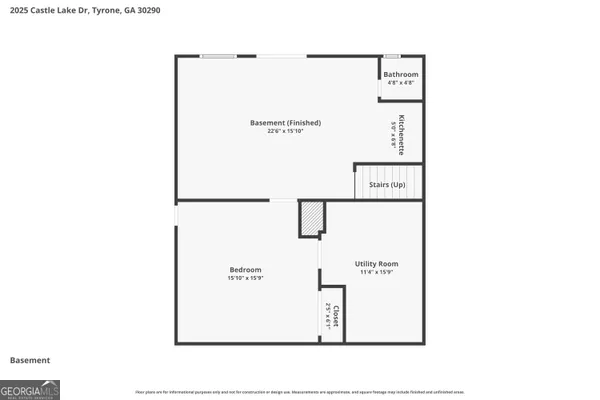 $825,000 | 2025 Castle Lake Drive, Tyrone, GA 30290