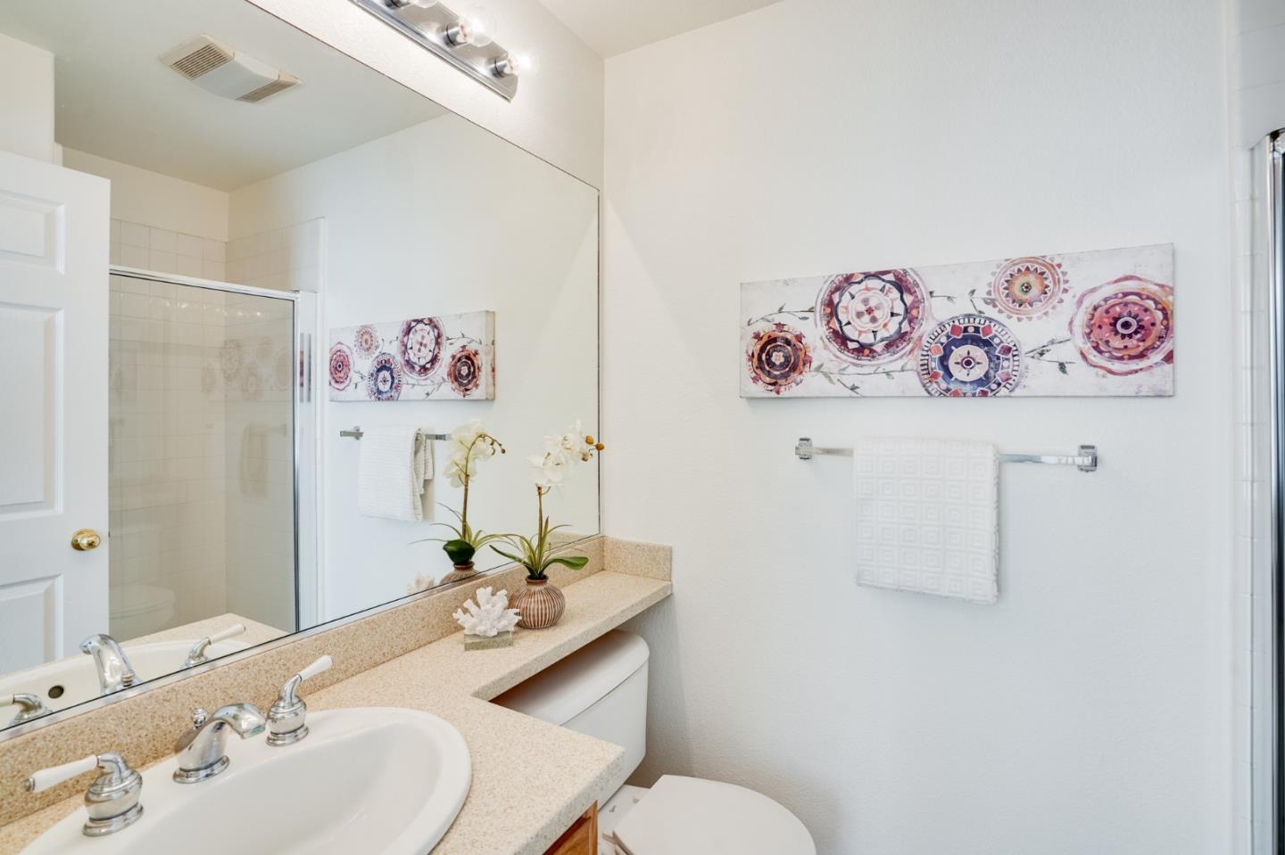 779 Canoas Creek Circle San Jose, CA 95136 - Photo 13 of 58 a bathroom with a sink and a mirror