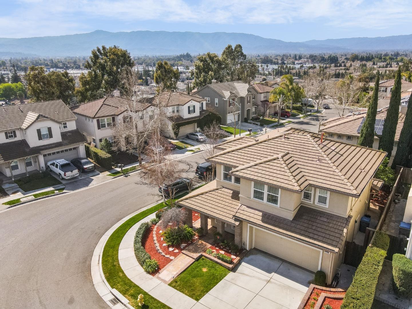 779 Canoas Creek Circle San Jose, CA 95136 - Photo 3 of 58 an aerial view of a house with a ocean view