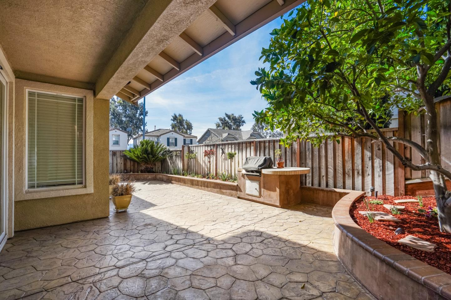 779 Canoas Creek Circle San Jose, CA 95136 - Photo 49 of 58 a view of a deck with wooden floor and a fence