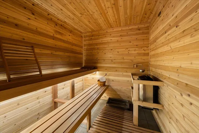 a view of outdoor space with trees