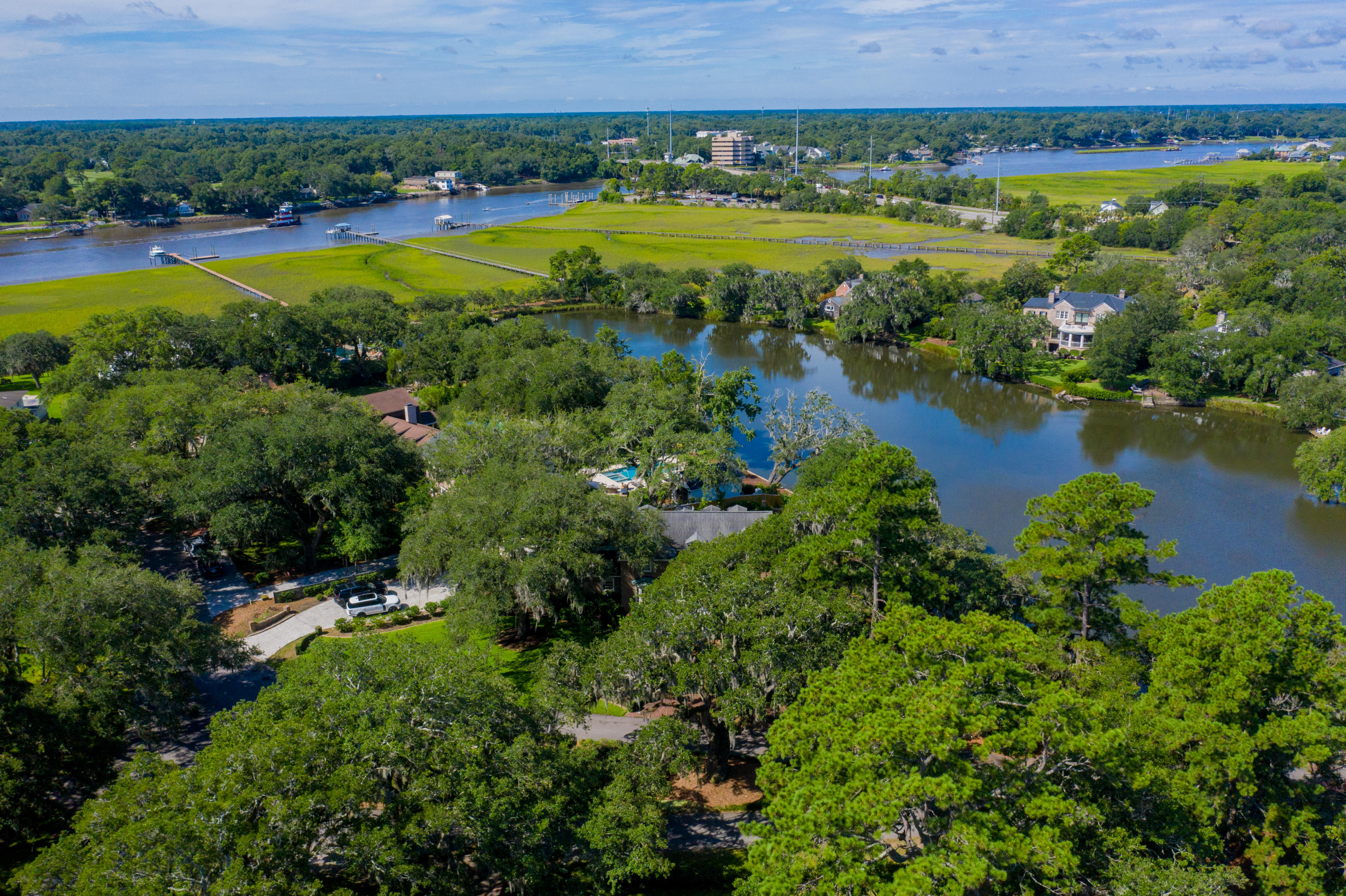 39 Broughton Road Charleston, SC 29407 - Photo 49 of 49 Aerial View