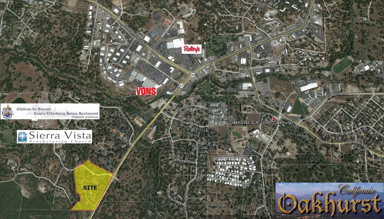 0 Victoria Lane Oakhurst, CA 93644 - Photo 2 of 5 a sign that is on a tree