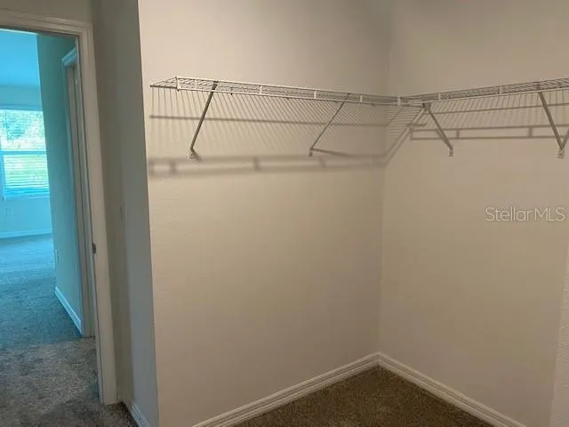a view of a store room with shelves