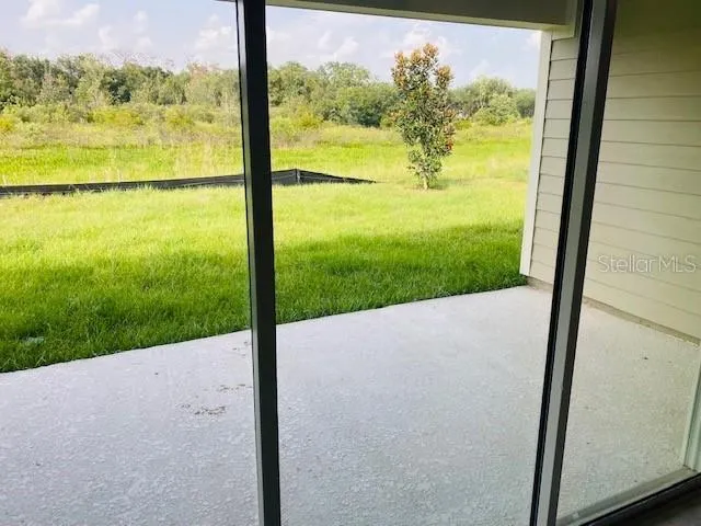 a view of ocean from a window