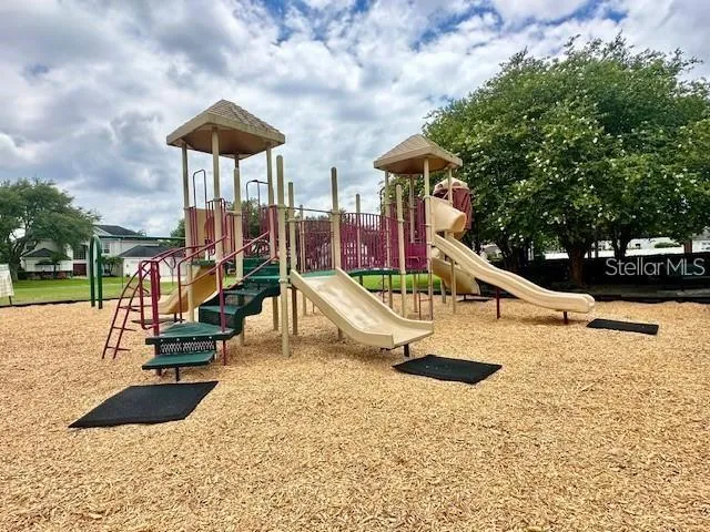 a view of a slide with a slide