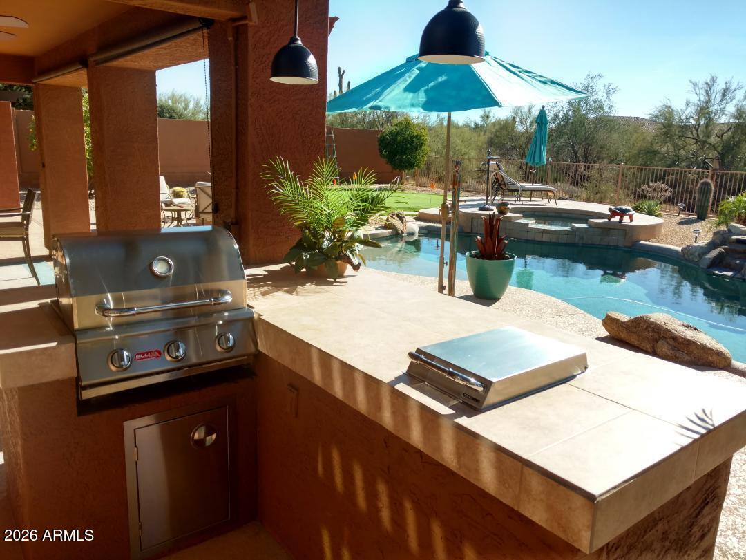 4711 East Sleepy Ranch Road Cave Creek, AZ 85331 - Photo 4 of 9 grill