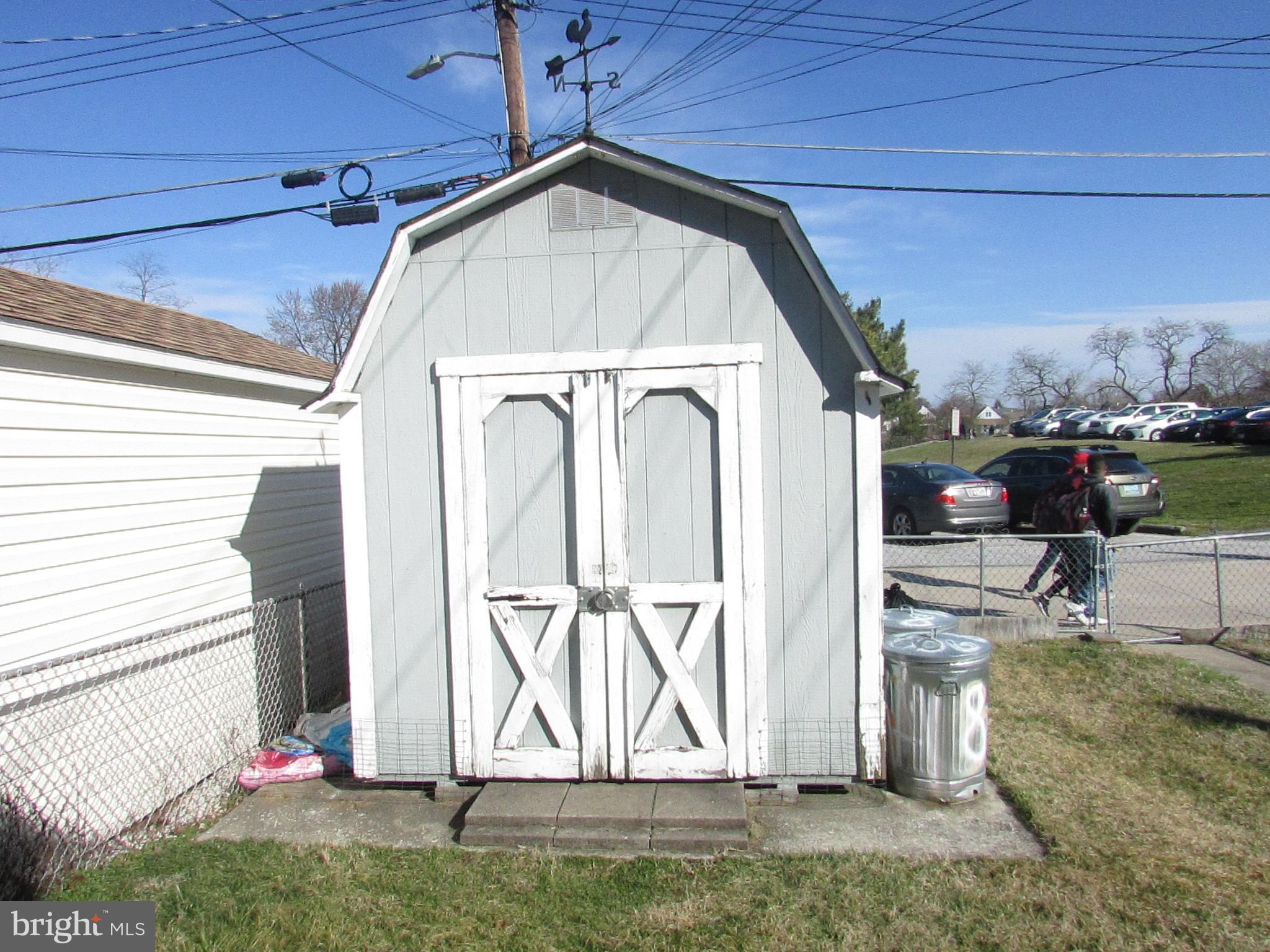 8268 Kavanagh Road Baltimore, MD 21222 - Photo 8 of 30 SHED WITH ELECTRIC