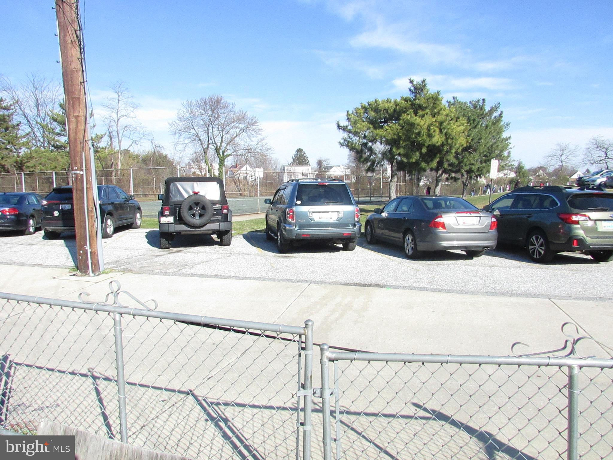 8268 Kavanagh Road Baltimore, MD 21222 - Photo 9 of 30 VIEW WITH EXTRA PARKING WHEN SCHOOL IS CLOSED