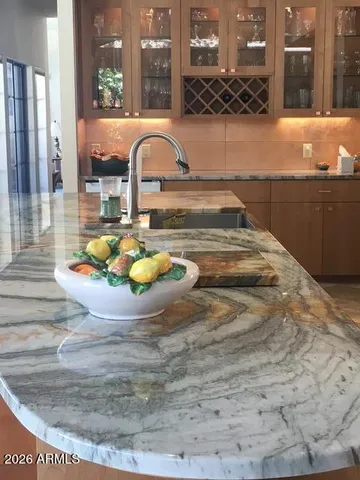 a view of a bathroom sink