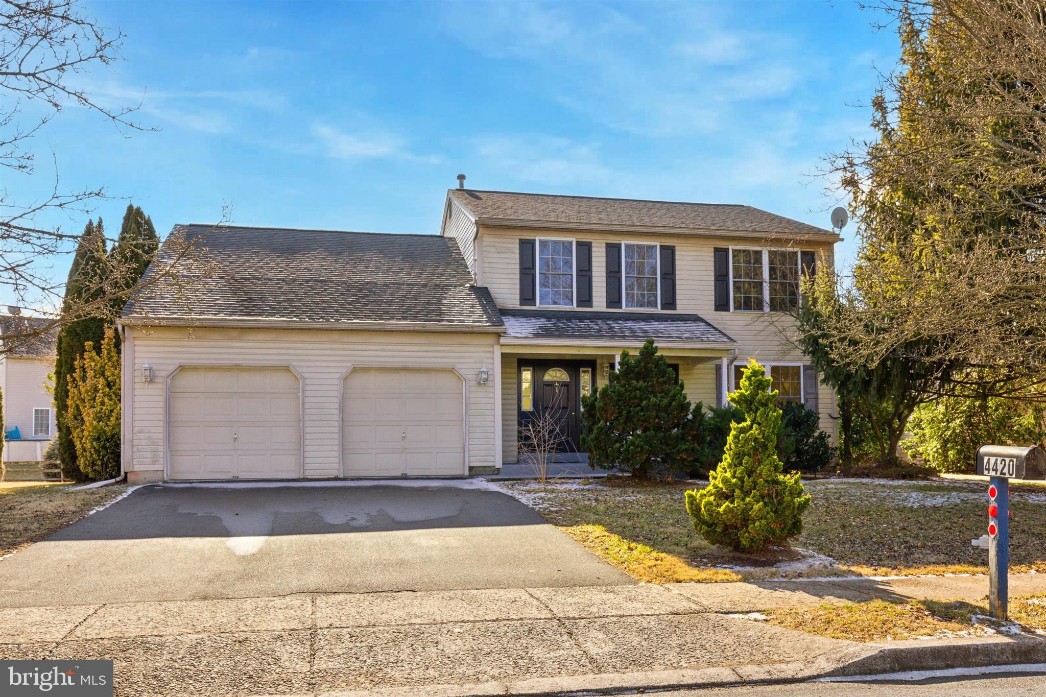 a front view of house