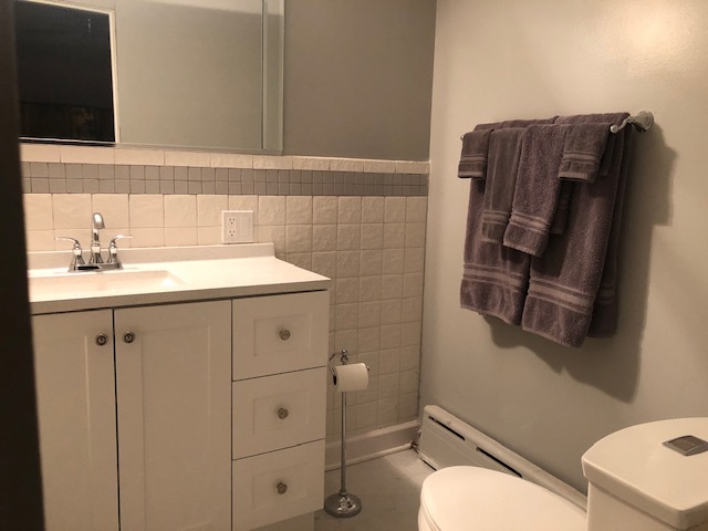 14935 West Old School Road Mettawa, IL 60048 - Photo 23 of 65 a bathroom with a toilet a sink and mirror